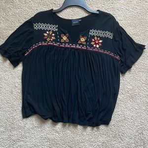 Cliche women’s blouse with mirror detailing